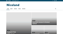 Desktop Screenshot of niceland.com